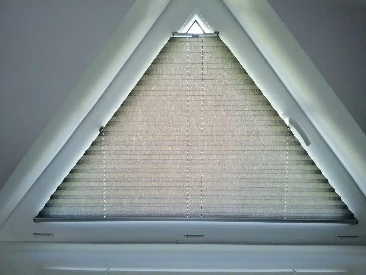 pleated blinds for odd shaped windows in east london